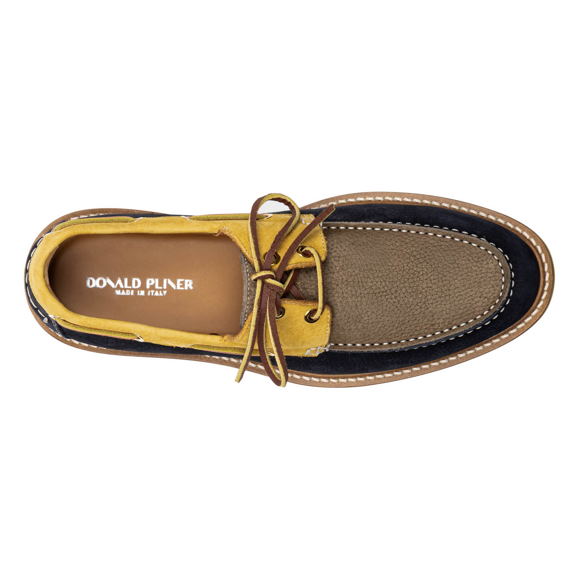 DEMPSEY - Navy Multi | Donald Pliner Casual