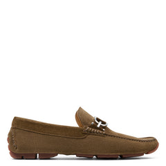 DACIO DRIVER - Olive Perf Suede | Donald Pliner Casual