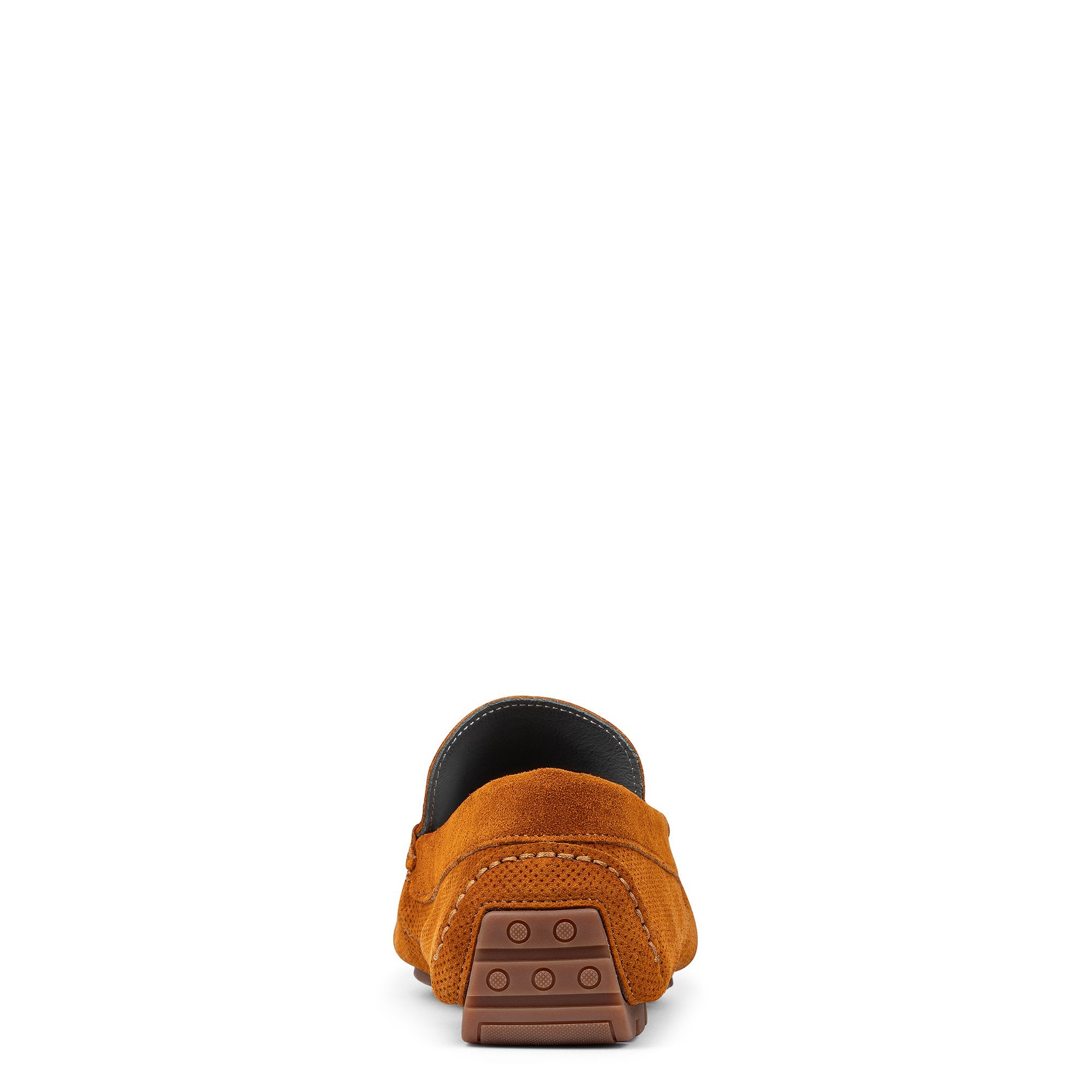 DACIO DRIVER - Brick Perf Suede | Donald Pliner Casual