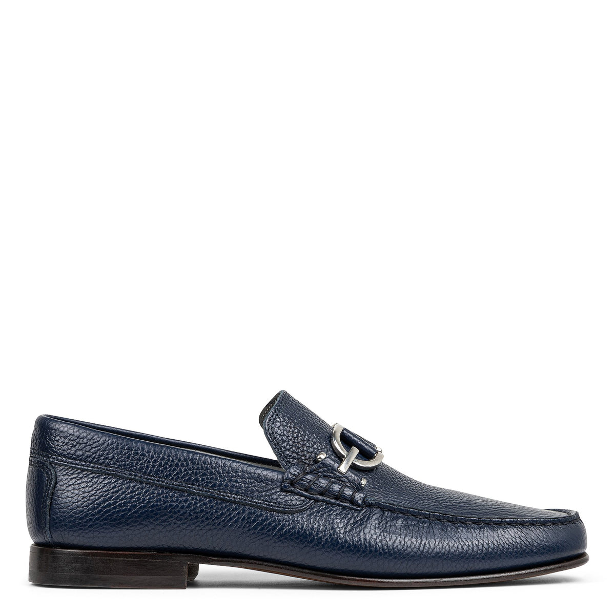 DACIO - Indigo Pebbled Leather | Donald Pliner Casual