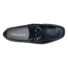 DACIO - Indigo Pebbled Leather | Donald Pliner Casual