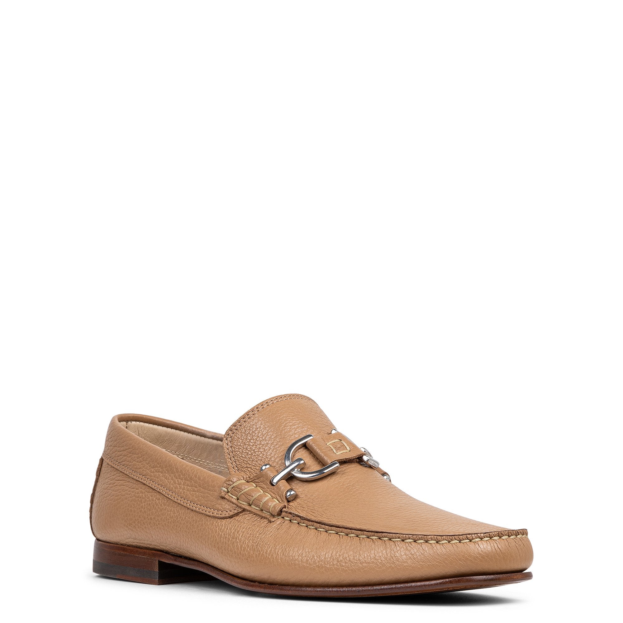 DACIO - Sand Pebbled Leather | Donald Pliner Casual