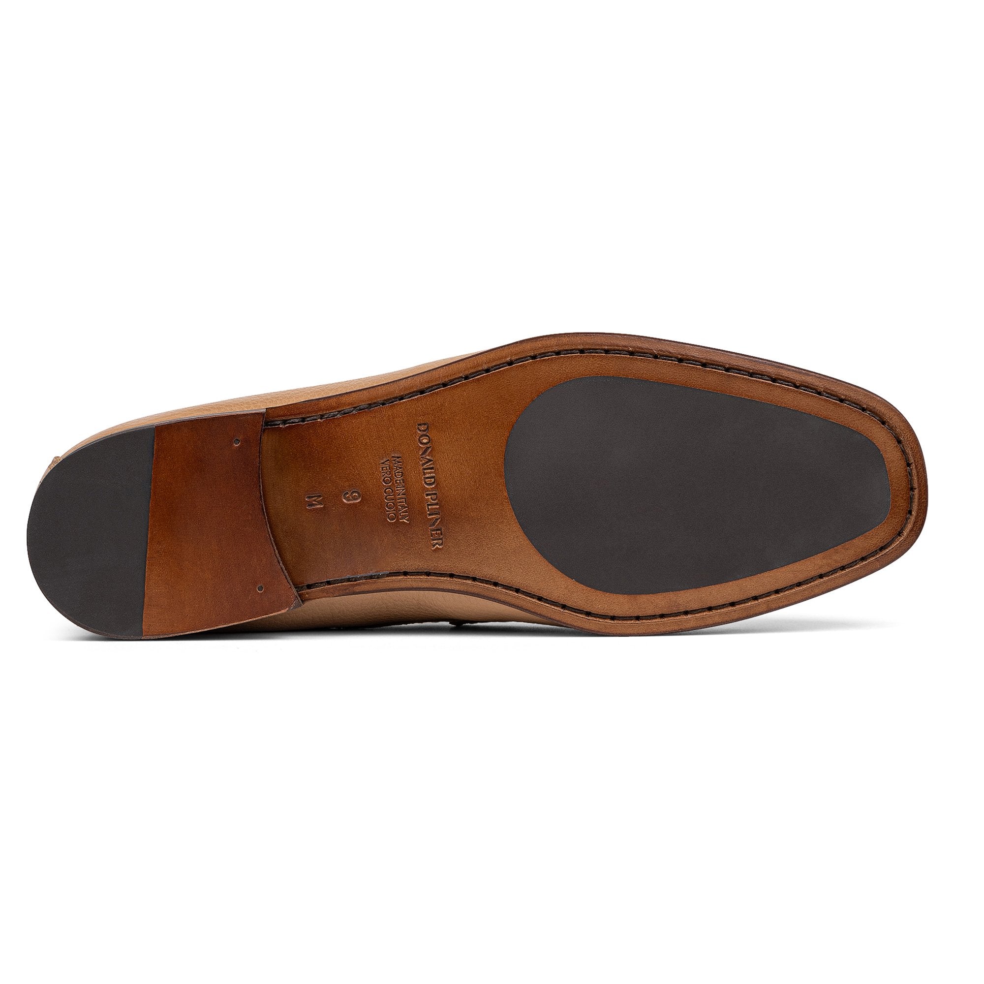 DACIO - Sand Pebbled Leather | Donald Pliner Casual
