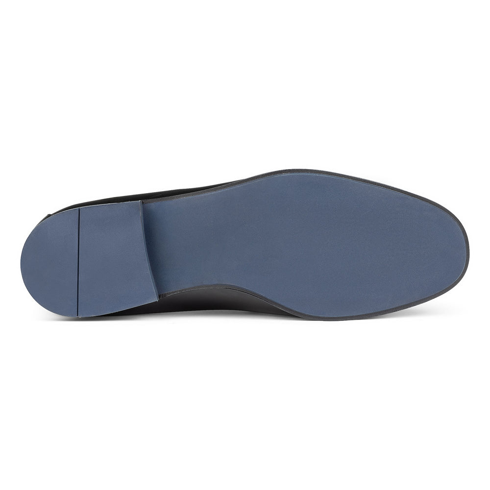 SLADE - Black Leather | Donald Pliner Casual