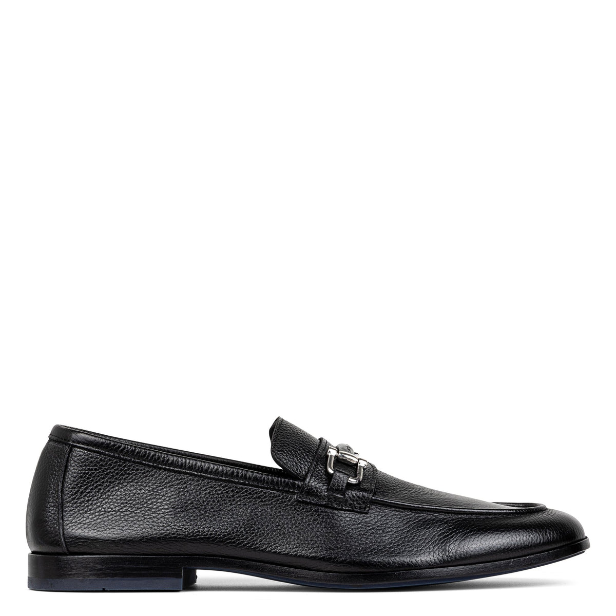 SLADE - Black Tumbled Leather | Donald Pliner Casual