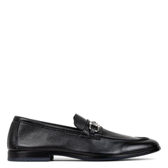 SLADE - Black Tumbled Leather | Donald Pliner Casual