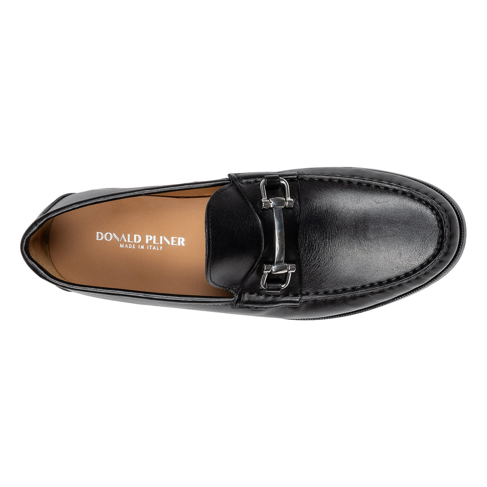 EVANSTON - Black Calf Leather | Donald Pliner Casual