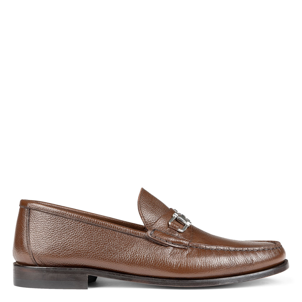 EVANSTON - Whiskey Pebbled Calf | Donald Pliner Casual
