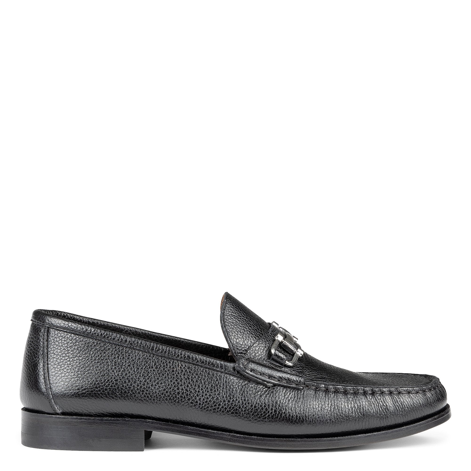 EVANSTON - Black Pebbled Calf | Donald Pliner Casual