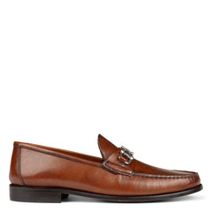 EVANSTON - Whiskey Calf Leather | Donald Pliner Casual