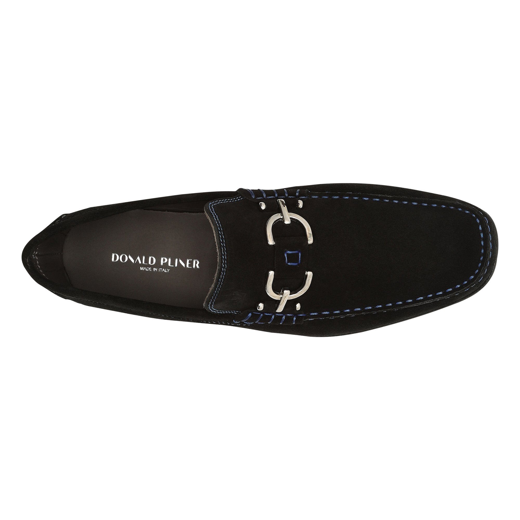 DACIO - Black (Suede) | Donald Pliner Casual