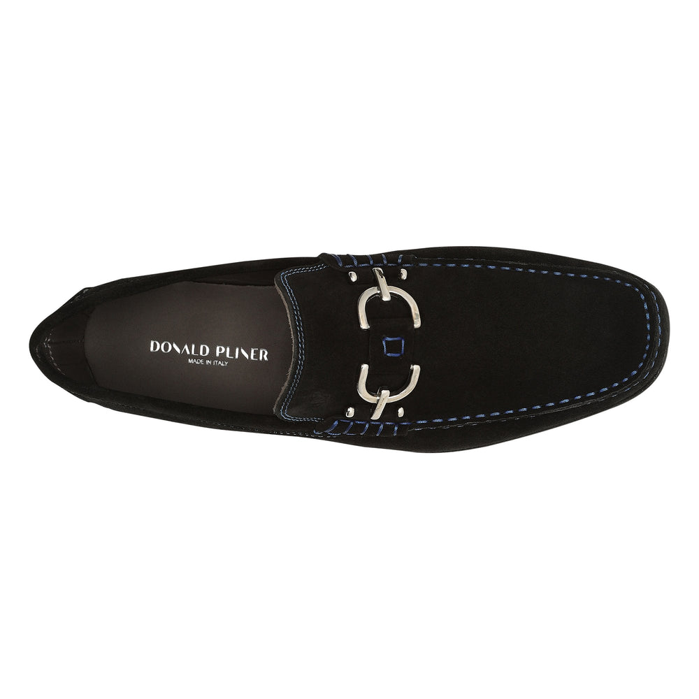DACIO - Black (Suede) | Donald Pliner Casual