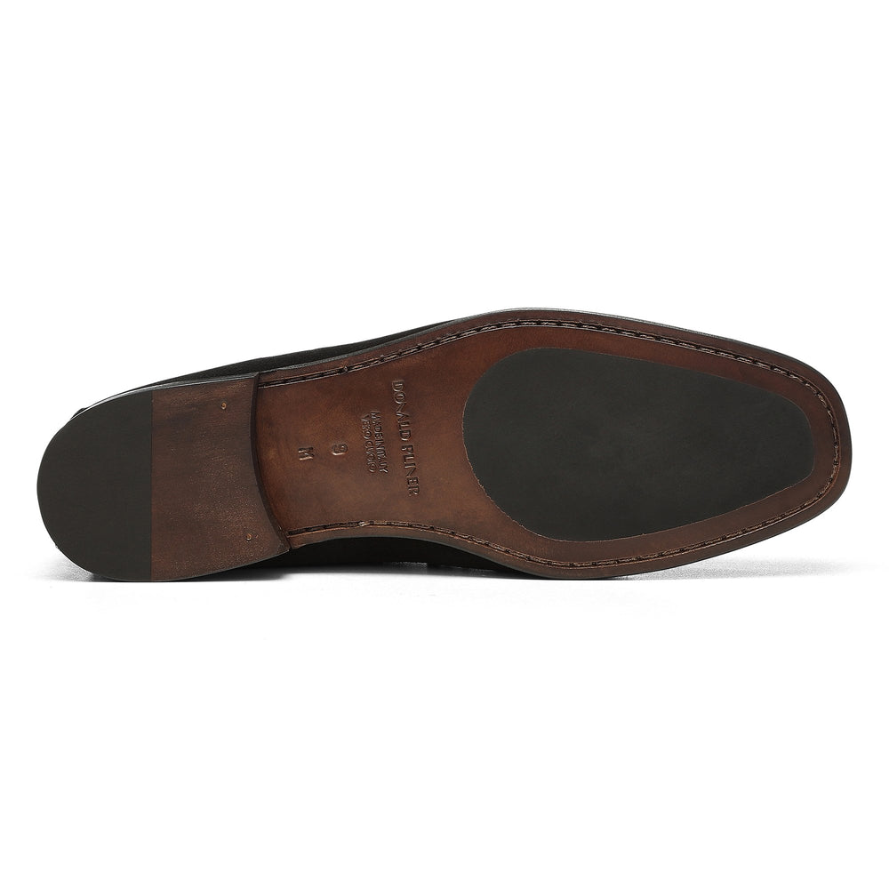 DACIO - Black (Suede) | Donald Pliner Casual