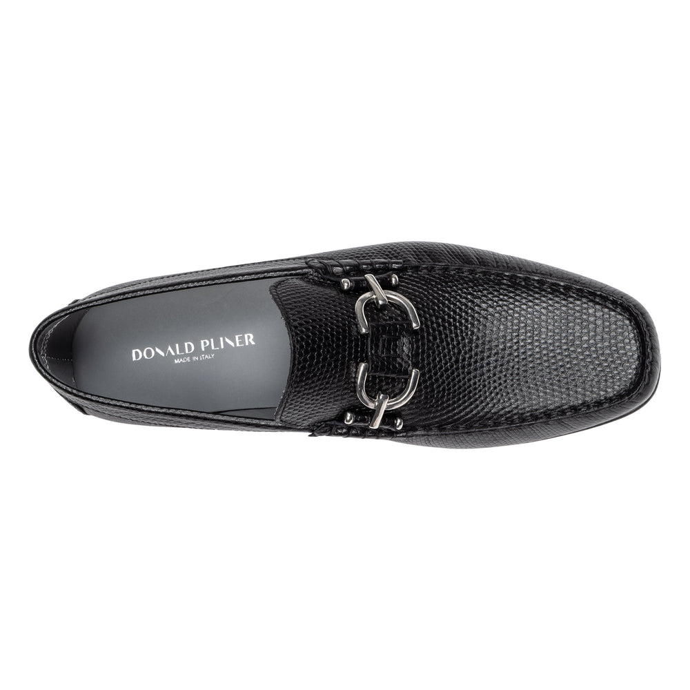 DACIO - Black Lizard Print | Donald Pliner Casual