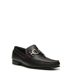 DACIO - Black Leather | Donald Pliner Casual