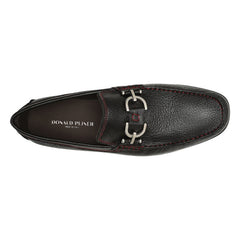 DACIO - Black Leather | Donald Pliner Casual