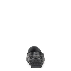 DACIO DRIVER - Black Tumbled Leather | Donald Pliner Casual