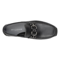 DACIO DRIVER - Black Tumbled Leather | Donald Pliner Casual