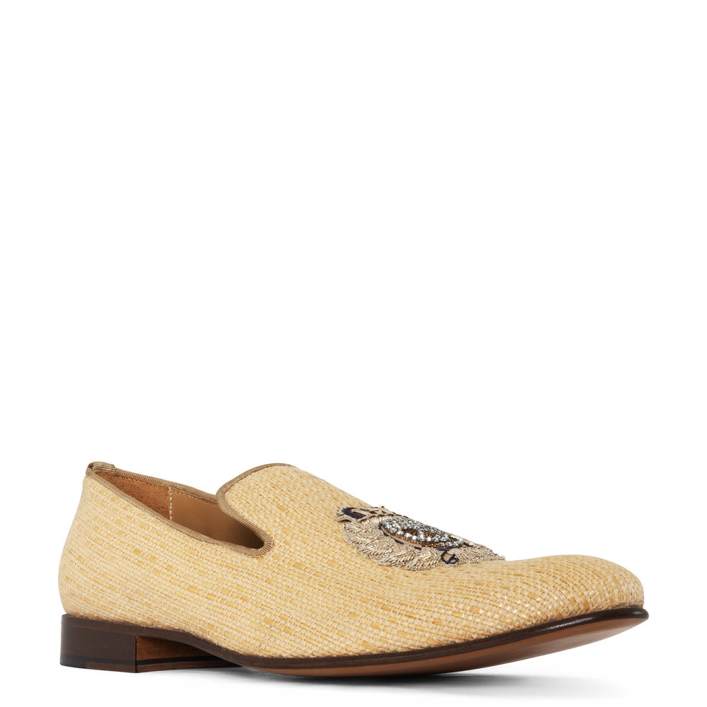 SPENCER - Natural Raffia | Donald Pliner Casual