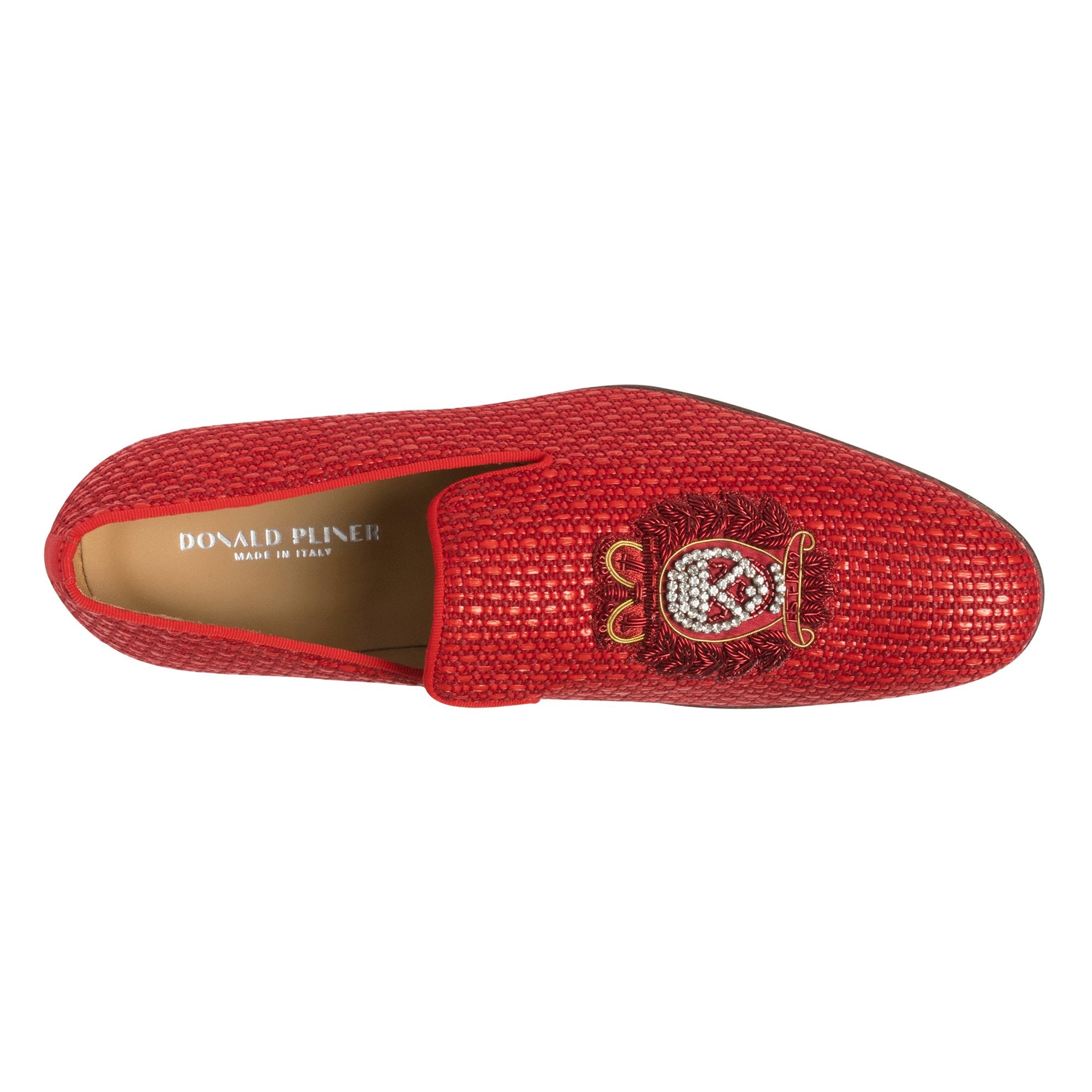SPENCER - Red Raffia | Donald Pliner Casual