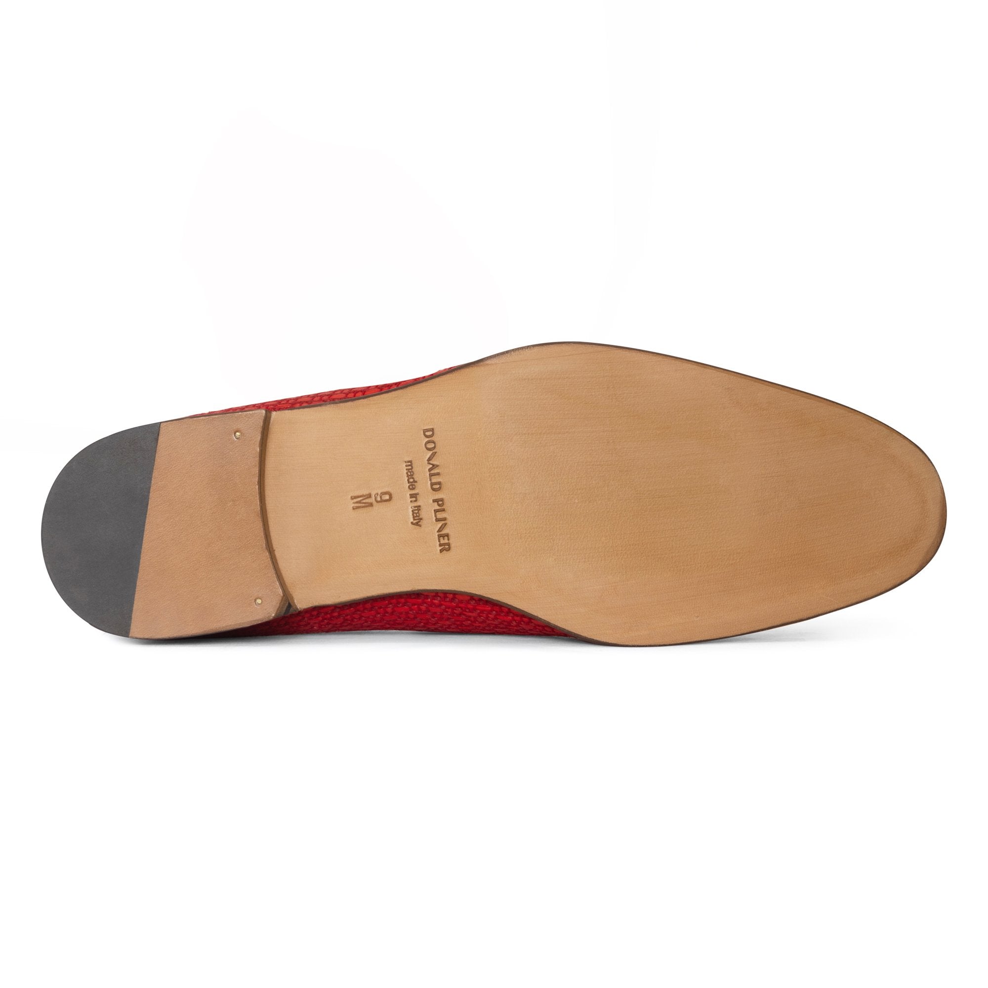 SPENCER - Red Raffia | Donald Pliner Casual