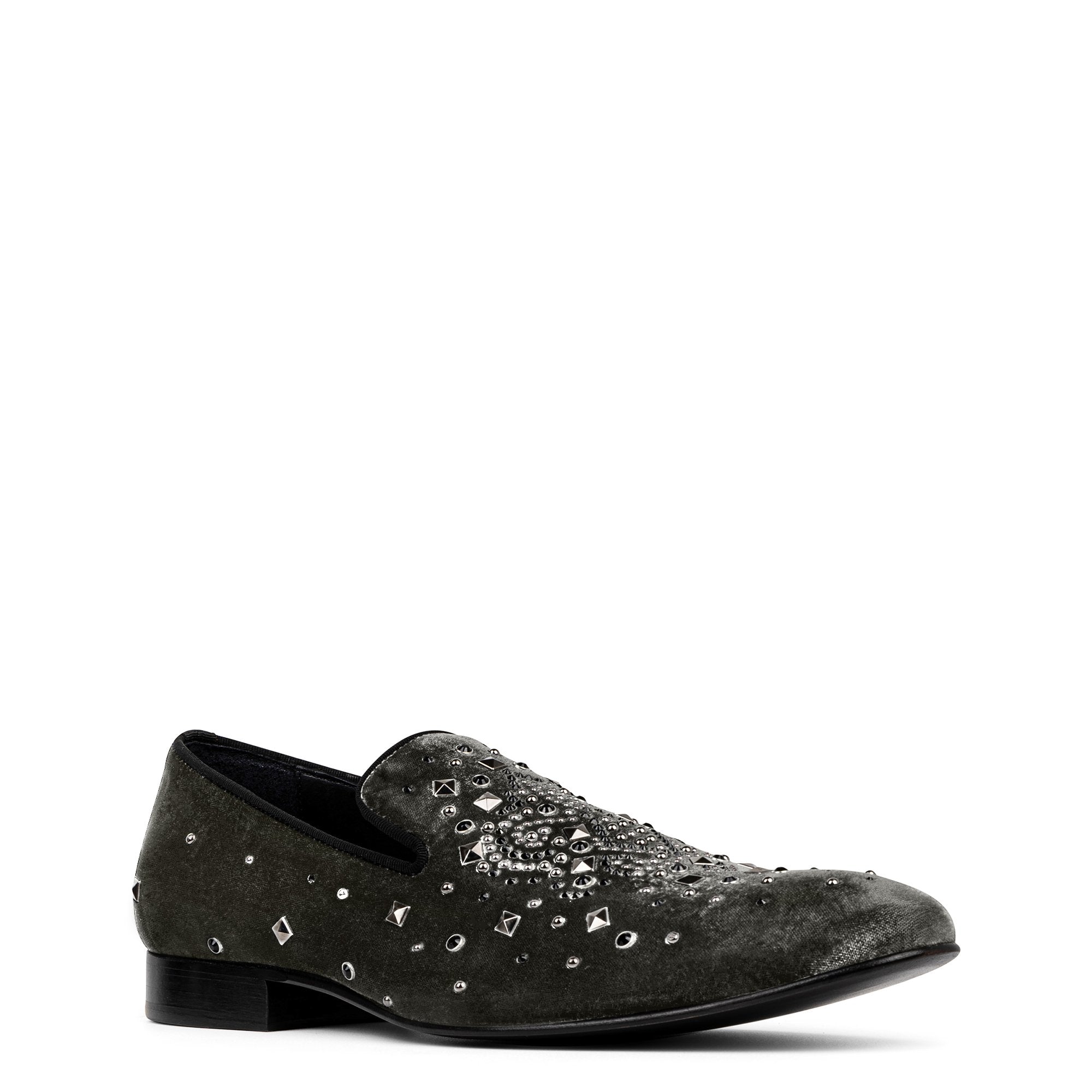 SPENCER - Grey Studded | Donald Pliner Casual