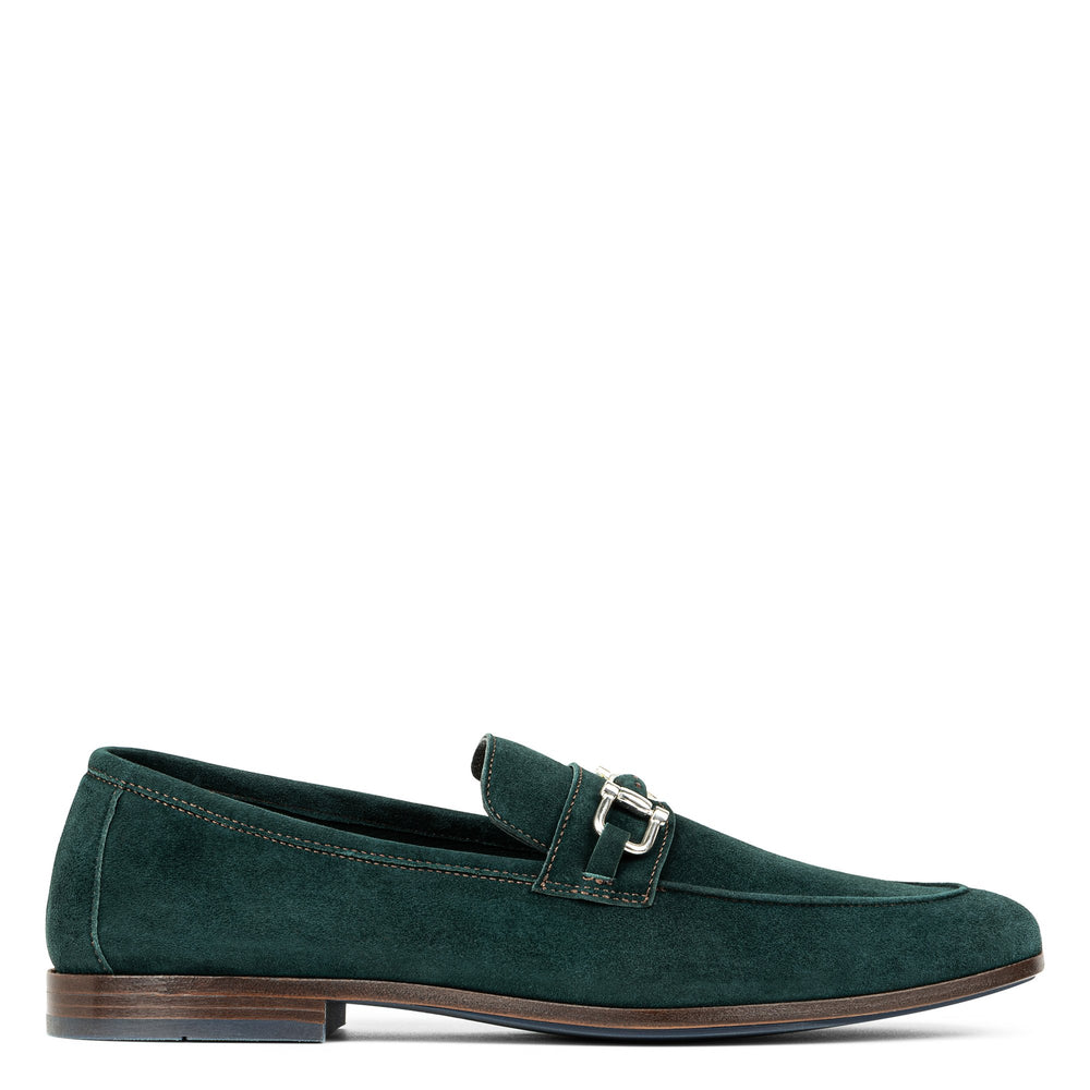 SLADE - Emerald Green Suede | Donald Pliner Casual
