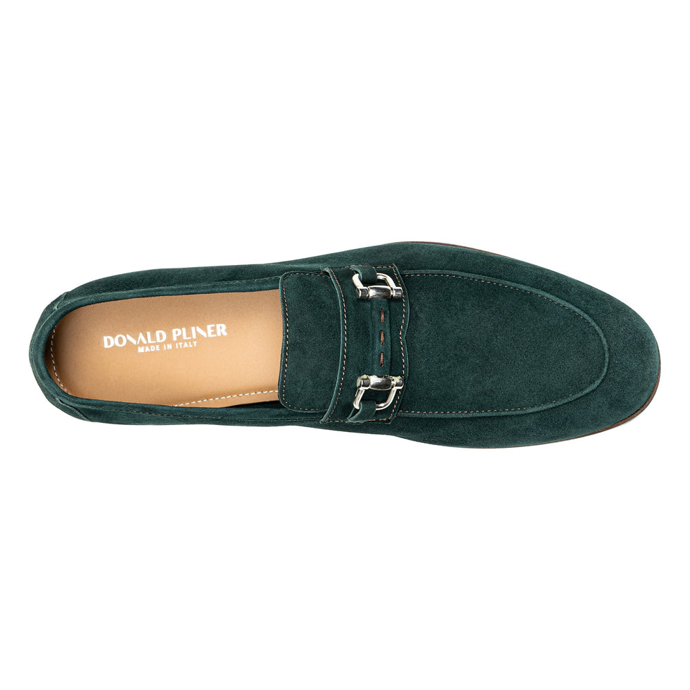 SLADE - Emerald Green Suede | Donald Pliner Casual