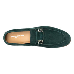 SLADE - Emerald Green Suede | Donald Pliner Casual