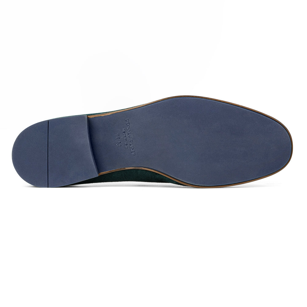 SLADE - Emerald Green Suede | Donald Pliner Casual
