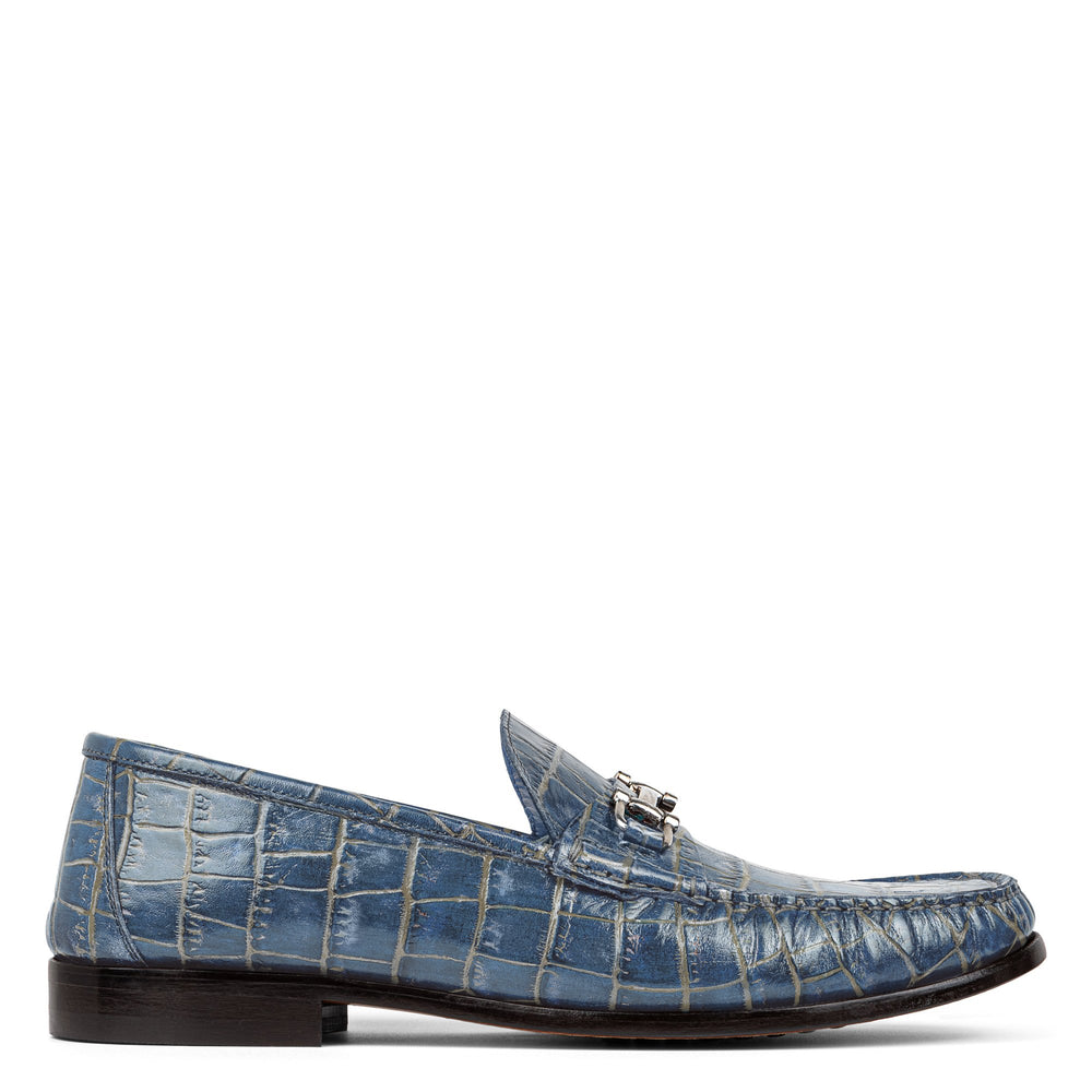 EVANSTON - Navy Crocco | Donald Pliner Casual