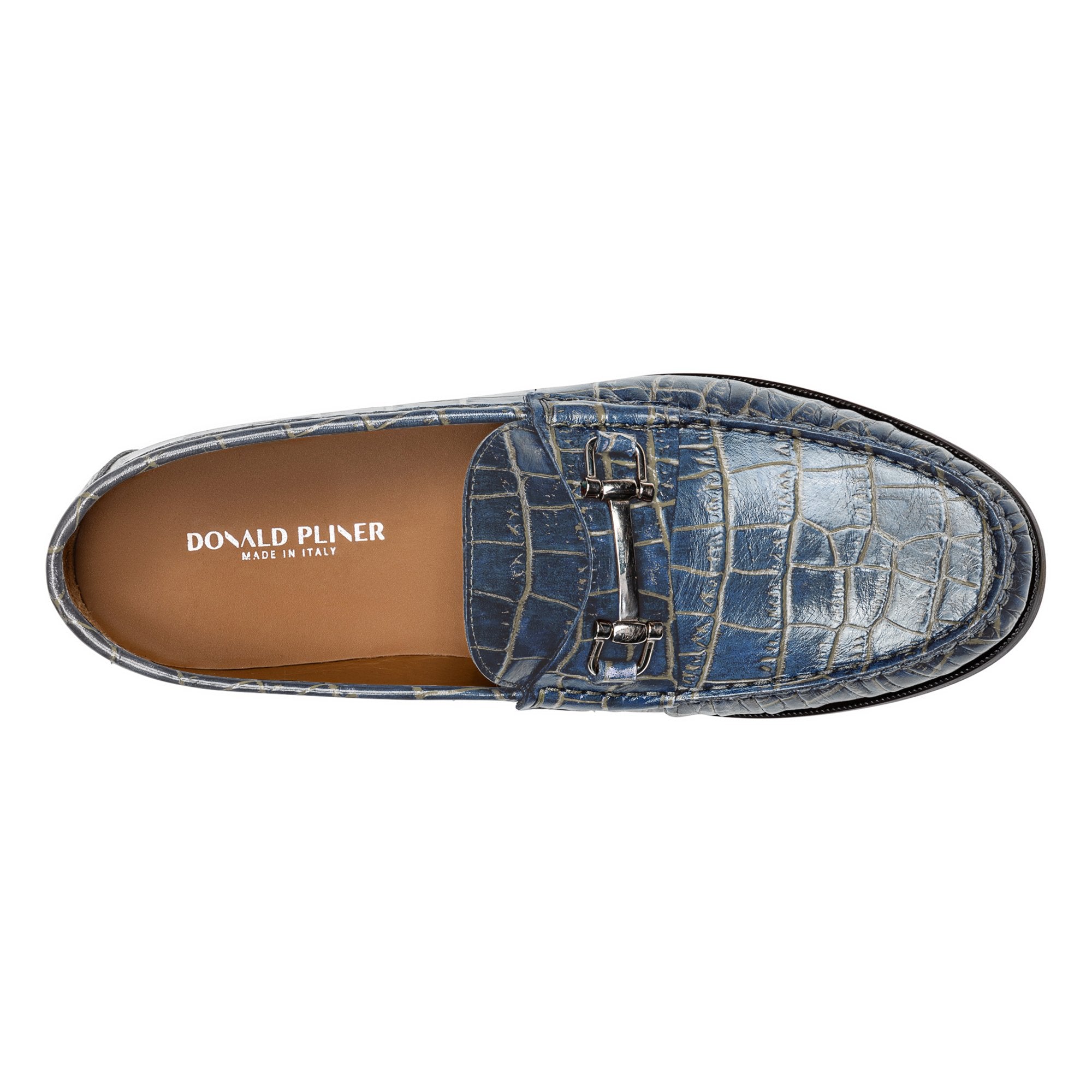 EVANSTON - Navy Crocco | Donald Pliner Casual