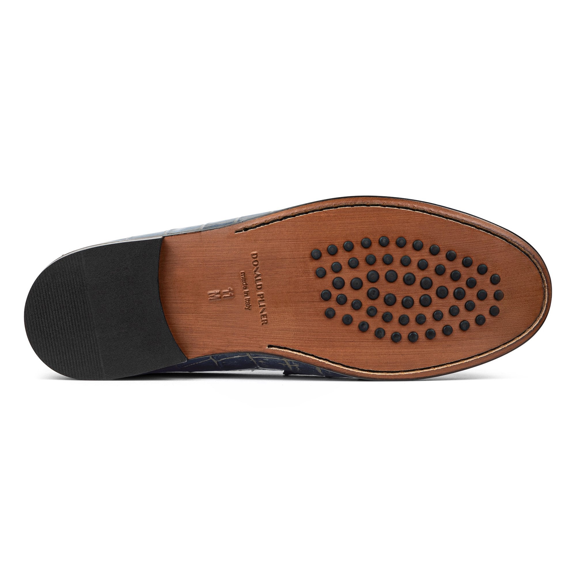 EVANSTON - Navy Crocco | Donald Pliner Casual