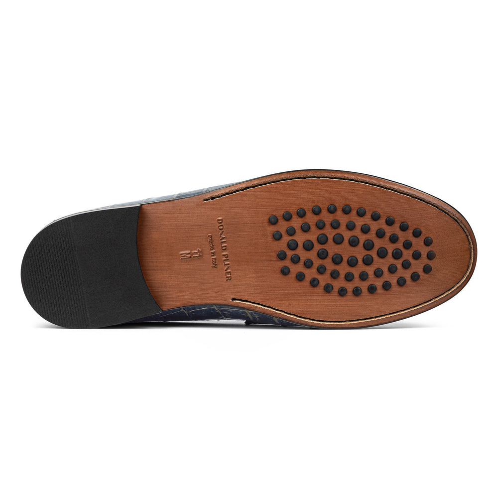 EVANSTON - Navy Crocco | Donald Pliner Casual
