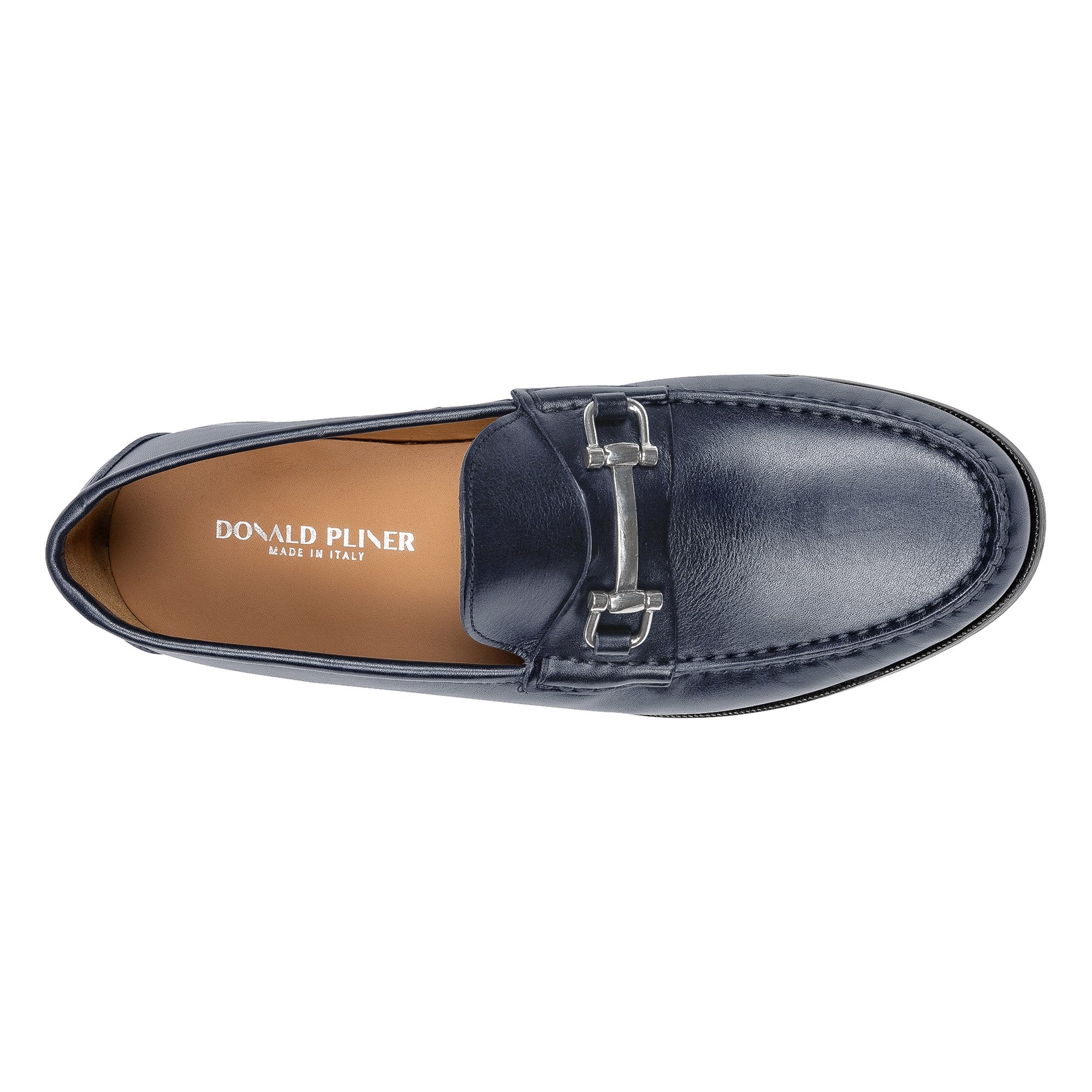 EVANSTON - Navy Leather | Donald Pliner Casual
