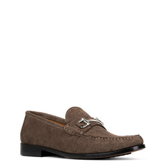 EVANSTON - Dark Taupe Suede | Donald Pliner Casual