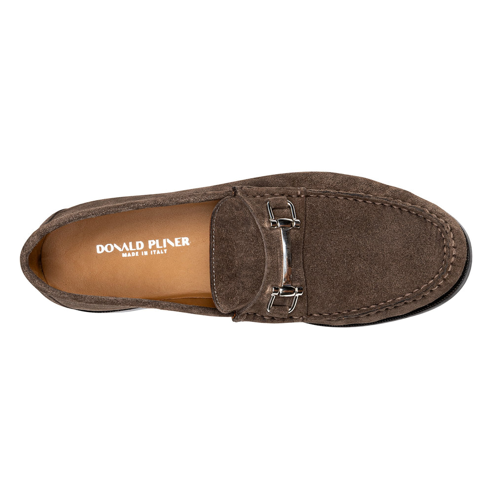 EVANSTON - Dark Taupe Suede | Donald Pliner Casual