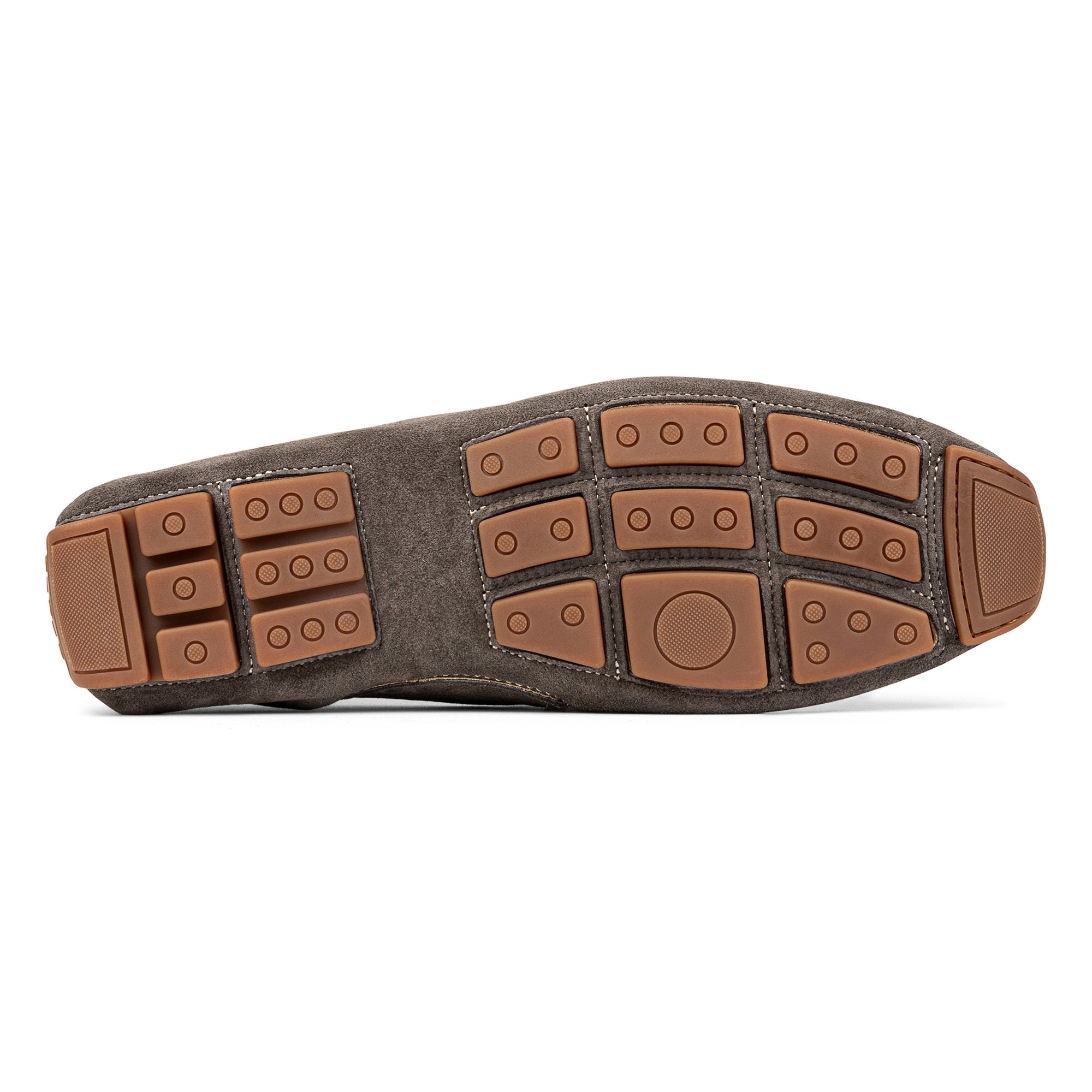 DACIO DRIVER - Taupe Suede | Donald Pliner Casual