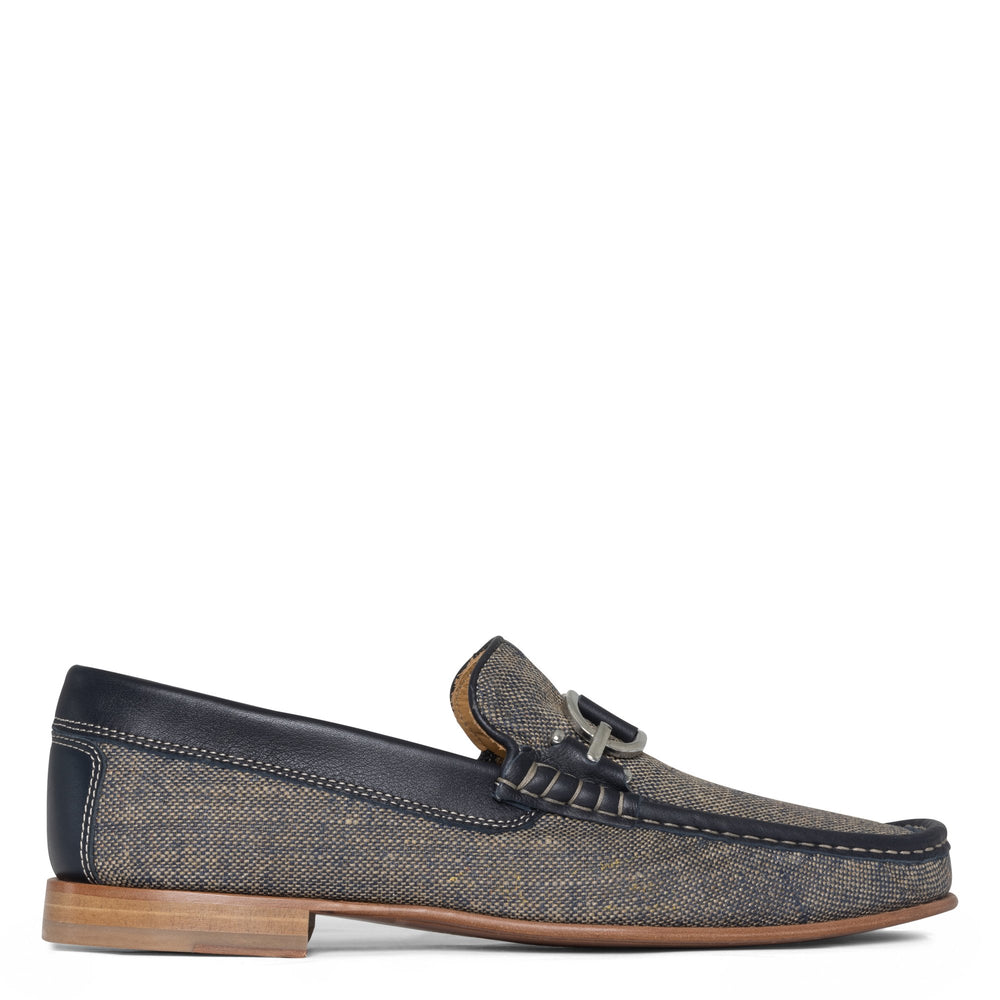 DACIO - Navy Canvas | Donald Pliner Casual