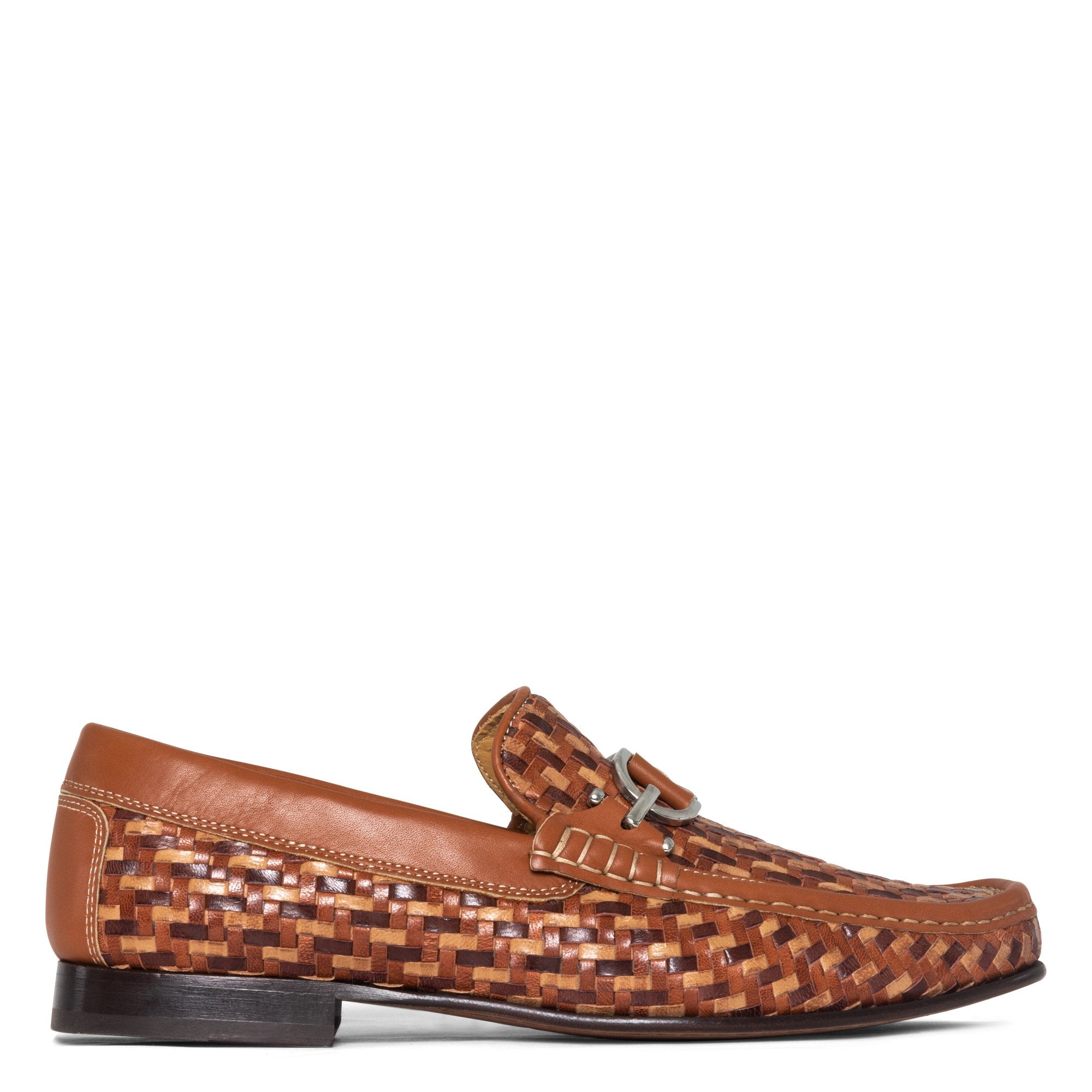 DACIO - Cognac Woven | Donald Pliner Casual
