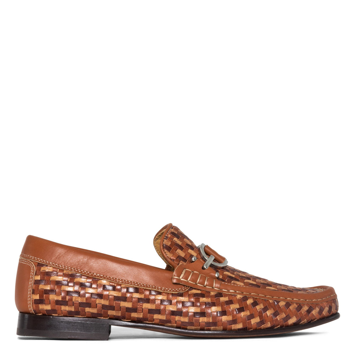 DACIO - Cognac Woven | Donald Pliner Casual