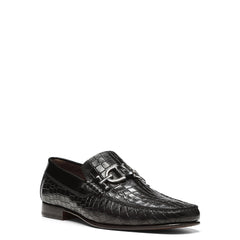 DACIO - Black Croco | Donald Pliner Casual