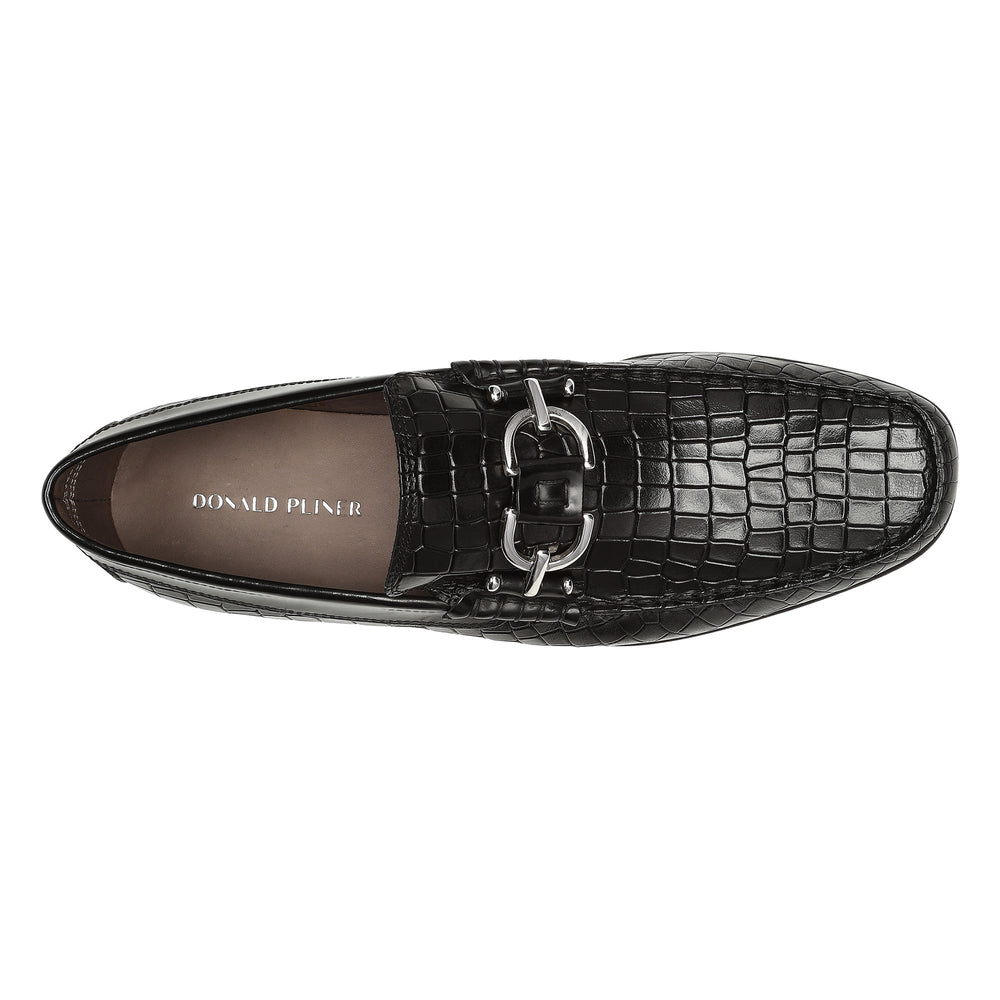DACIO - Black Croco | Donald Pliner Casual