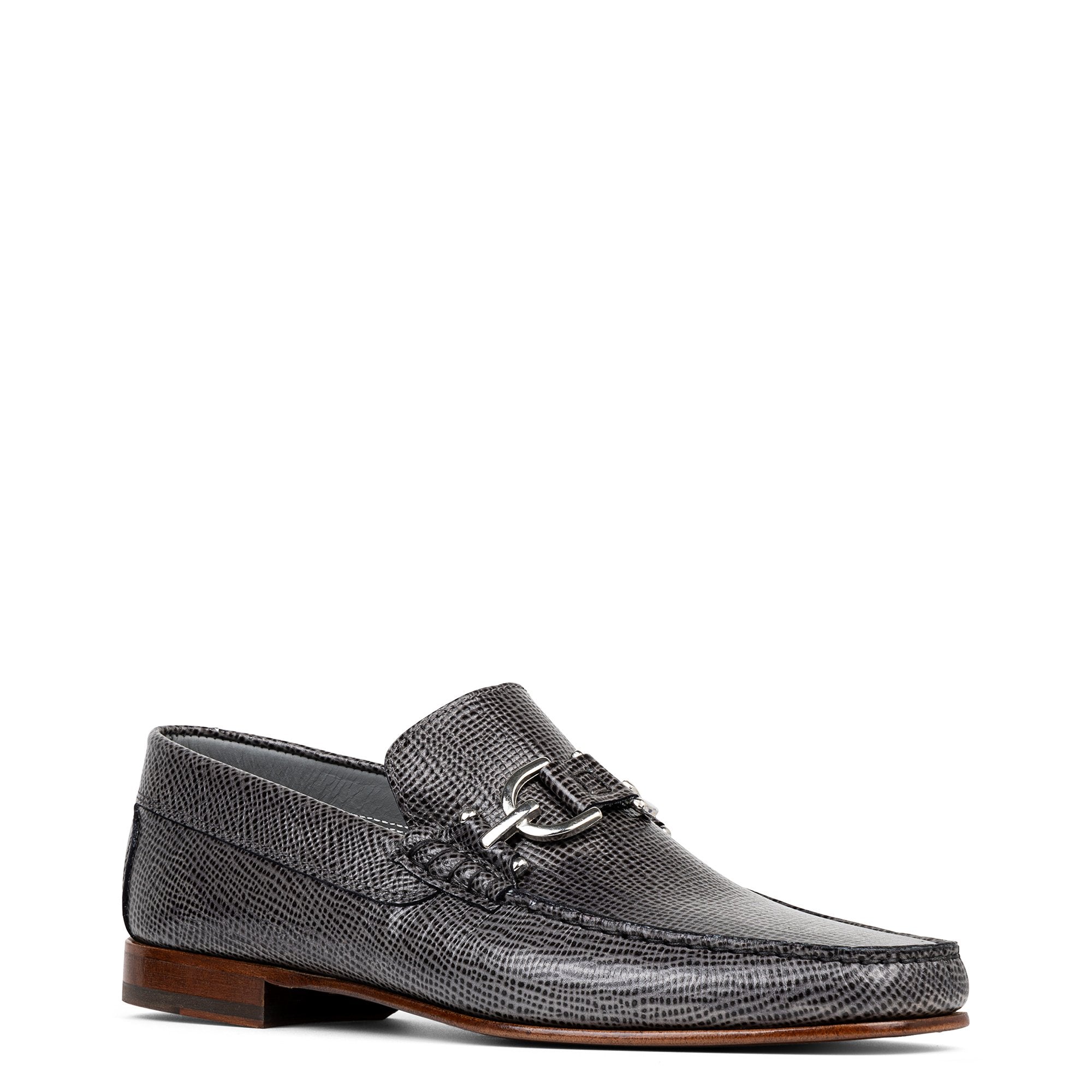 DACIO - Grey Lizard Print | Donald Pliner Casual