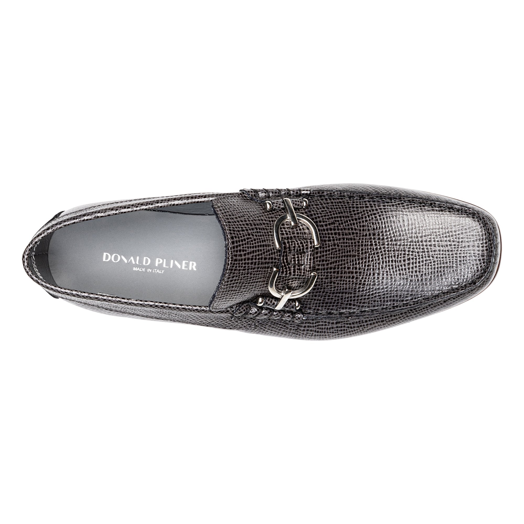 DACIO - Grey Lizard Print | Donald Pliner Casual
