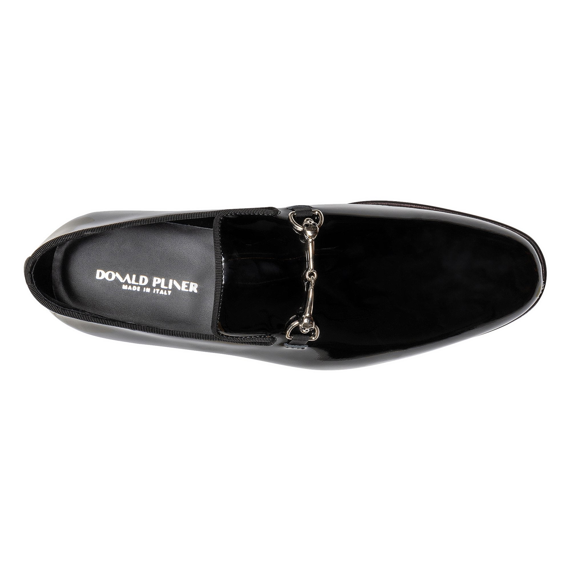 SHAWN - Black Patent | Donald Pliner Dress